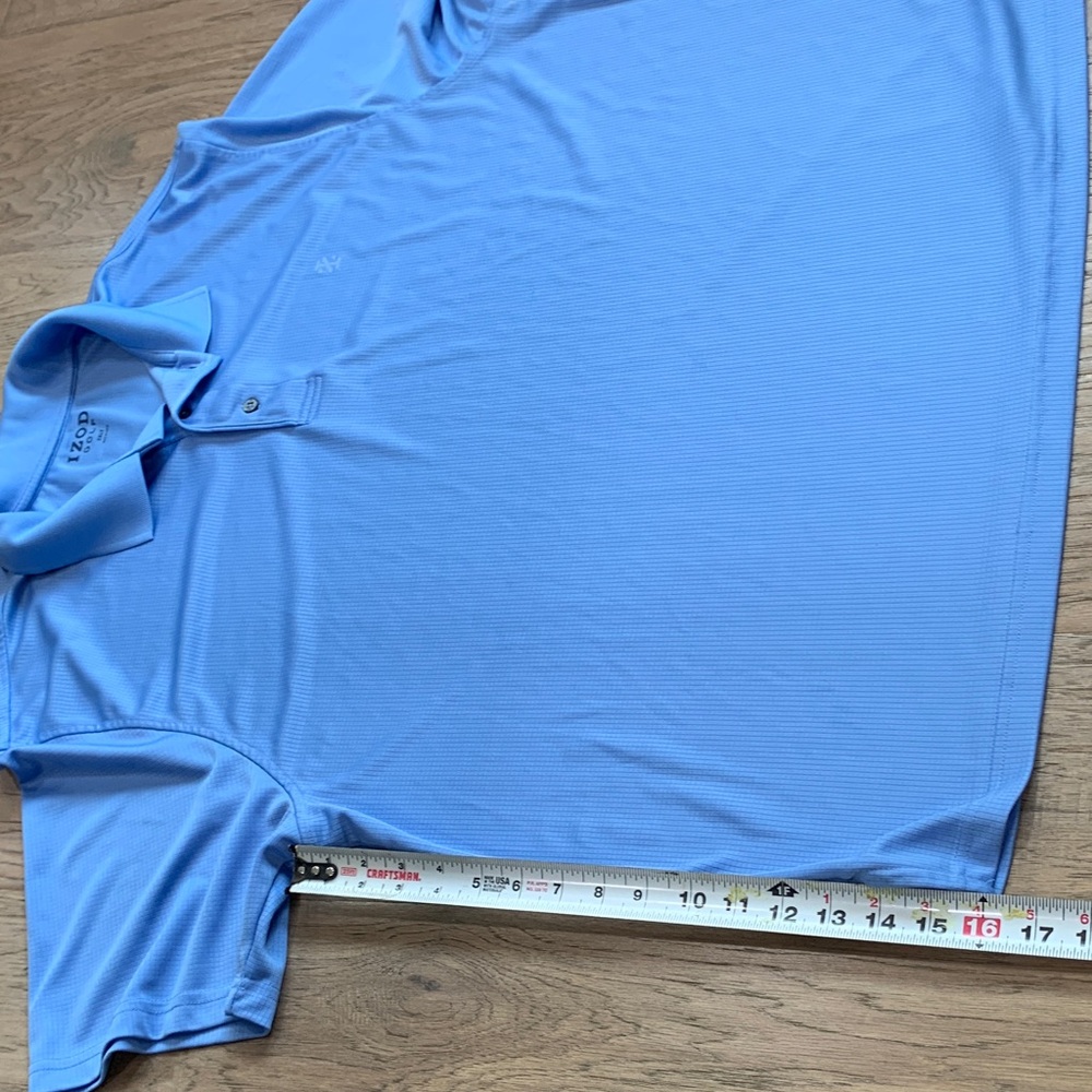 IZOD Performance Golf Grid Stretch Polo Size XXL - Picture 5 of 10